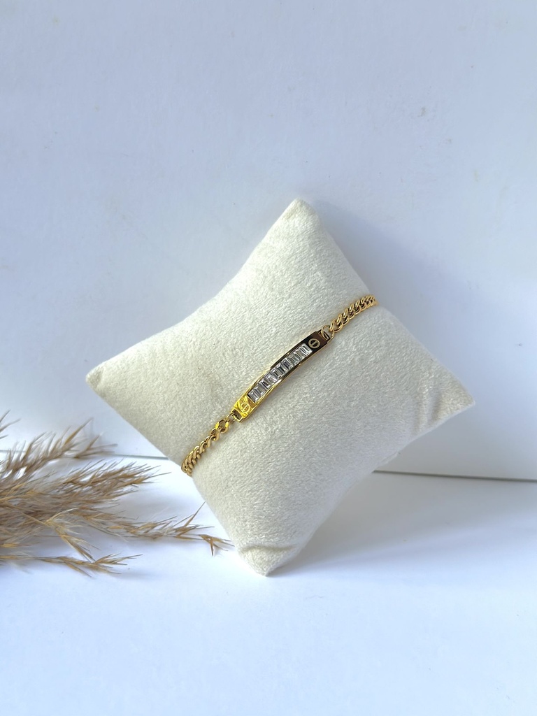 Celeste Baguette Bracelet