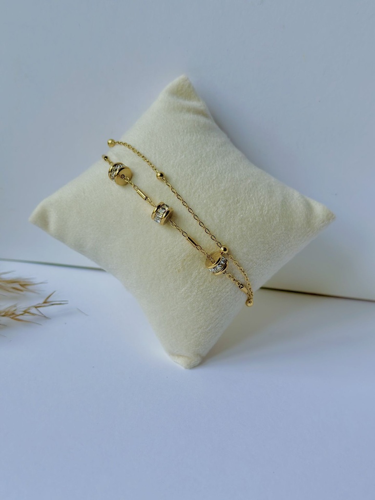 Crystal Orbit Bracelet