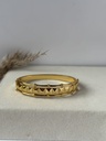 Golden Pyramid Luxe Bangle