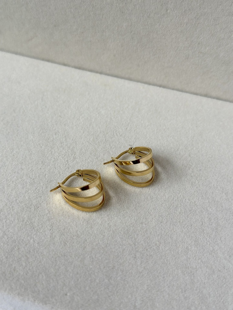 Luna Layered Hoop Earrings