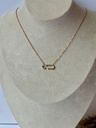 Sparkle Safety Pin Chain