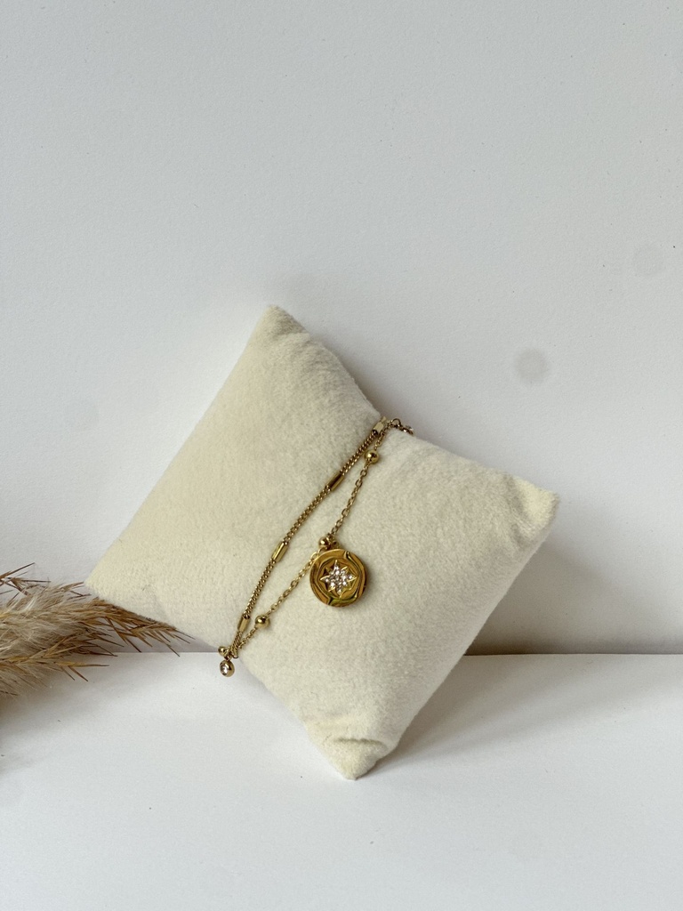 Celestial Duo Charm Bracelet