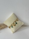 Emerald Heart Charm Bracelet