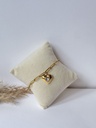 Crystal Heart Link Bracelet