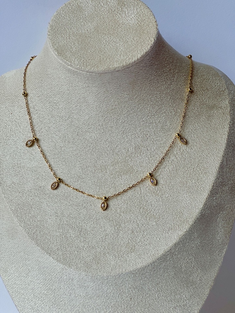 Dew Drop Charm Chain