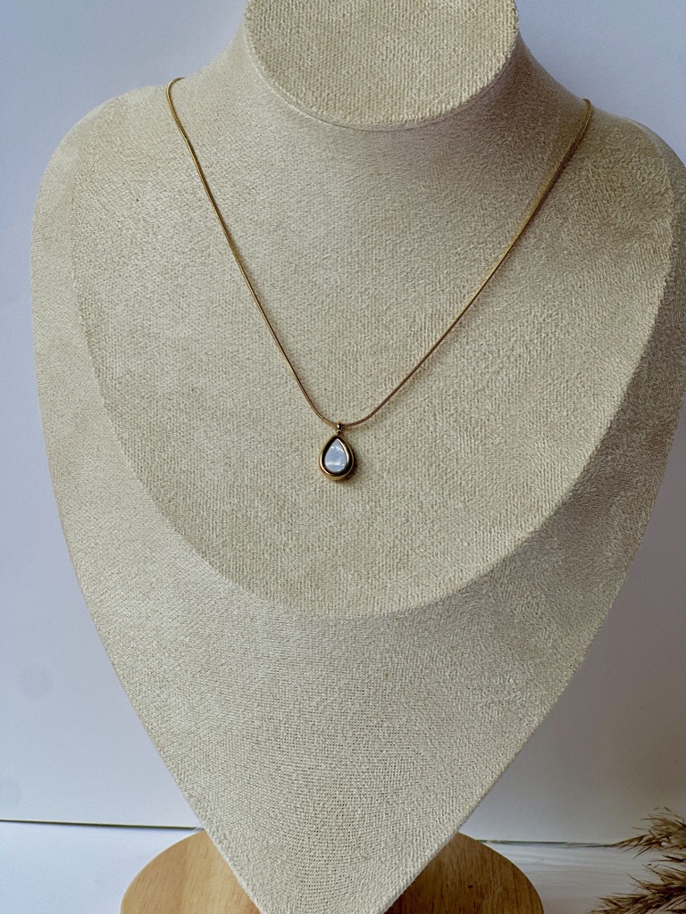 White pearl drop