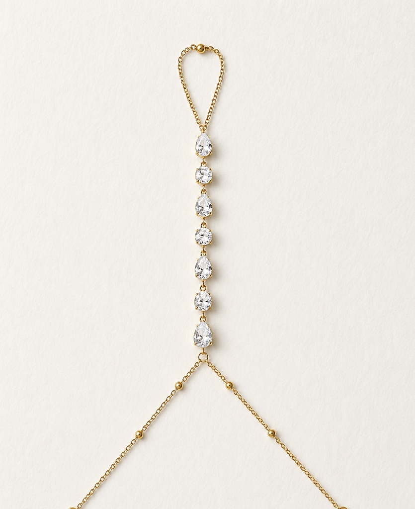 Classic Crystal Hand Chain