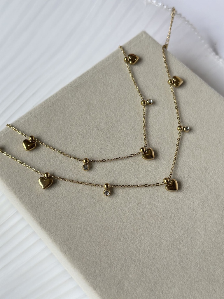 sweetheart charm anklet