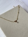 Crystal Bow Anklet