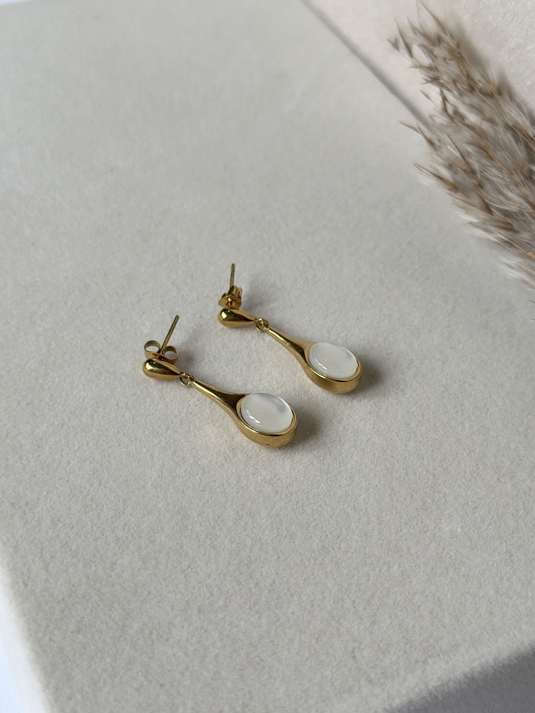 Ivory Drop Earrings