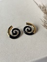 Midnight Swirl Earrings