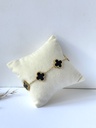 Midnight Clover Bracelet